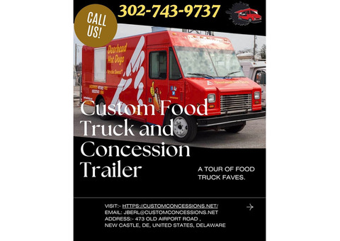 Food Trucks for Sale in Delaware - CustomConcessions