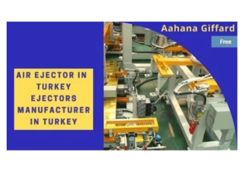 Pick a Modern Air Ejector in All Over Turkey for Mixing Purpose