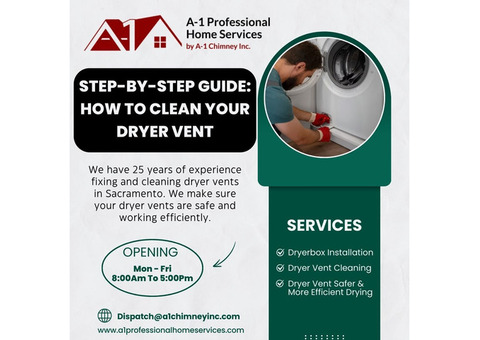 Step by Step Guide: How to Clean Your Dryer Vent