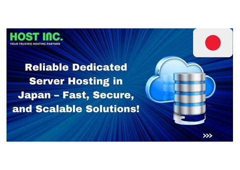 Reliable Dedicated Server Hosting in Japan –