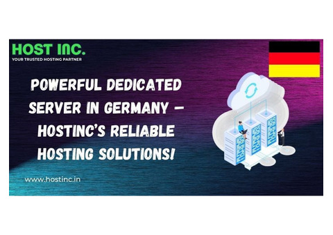 Powerful Dedicated Server in Germany –