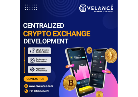 Launch Your Own Centralized Crypto Exchange with Hivelance!