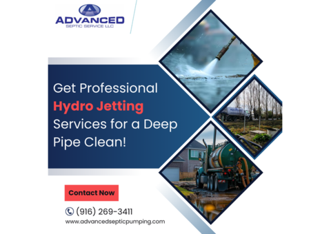 Get Professional Hydro Jetting Services for a Deep Pipe Clean!