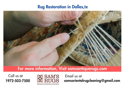 Rug Restoration in Dallas,tx: Revitalize Your Rugs with Expert Care