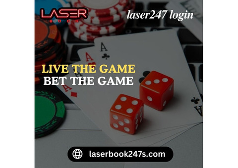 You can play popular online casino games with Laser247 ID.