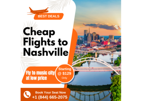 Book Cheap Flights to Nashville TN