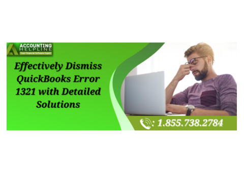 How to tackle QuickBooks Error Code 1321