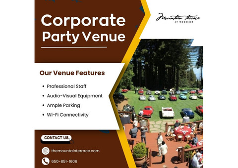 Elevate Events with Our Corporate Party Venue in the Bay Area