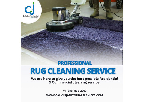 High-Quality Rug Cleaning Services for Businesses by Calvin Janitorial