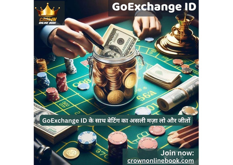 Enjoy Easy Betting with GoExchange ID at CrownOnlineBook