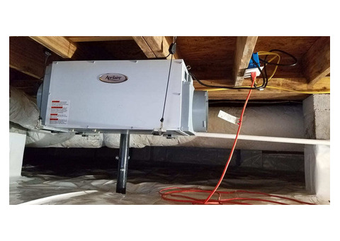 Crawlspace Dehumidification in Summerville, SC