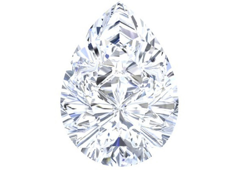 Shop Our Gorgeous 3.02 Carat Pear Cut Lab Created Diamond Today!