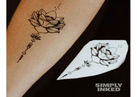 Buy Flower Temporary Tattoos Online