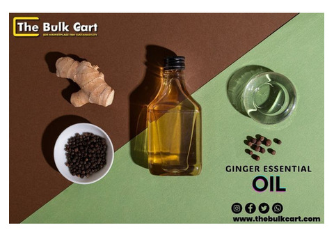 Ginger Essential Oil – Bulk Supply at The Bulk Cart