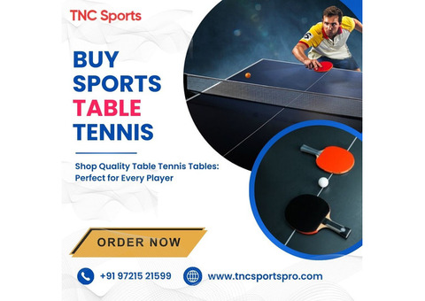 Shop Premium Table Tennis Tables for Every Space