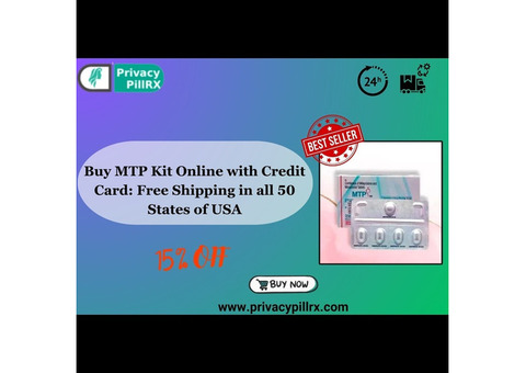 Buy MTP Kit Online with Credit Card: Free Shipping in all USA States