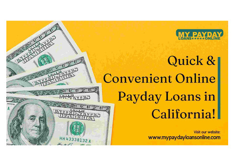 Apply for Online Payday Loans California