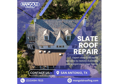 Slate Roof Repair in San Antonio