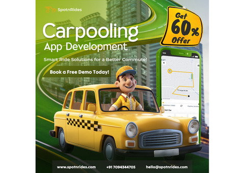 Taxi Booking App Development - SpotnRides