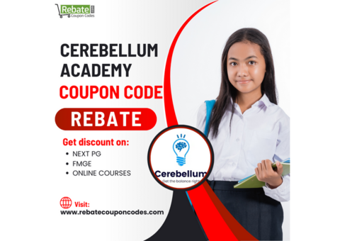 Cerebellum Academy Coupon Code (REBATE) Get Up to 50% Off