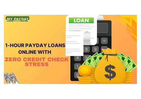 1 Hour Payday Loans Online No Credit Check – Instant Solutions