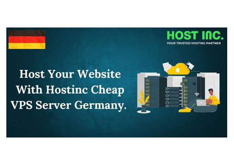 Host your website with Hostinc Cheap VPS Server Germany.