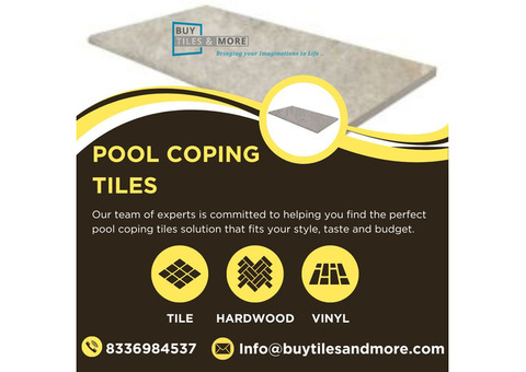 Thanksgiving day Deals: Save Up to 40% on Pool Coping Tiles