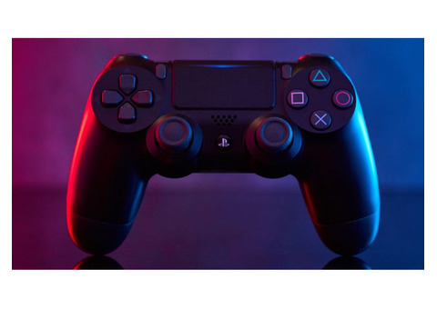 We repair PlayStation 4 {PS4} gamepads