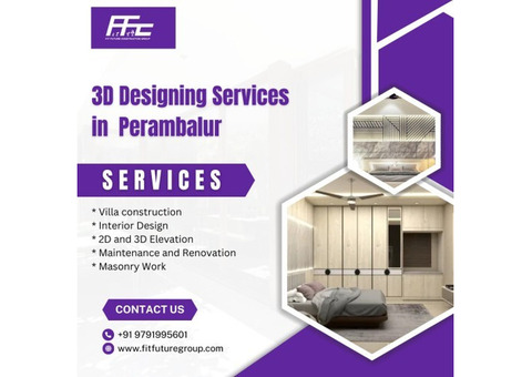 3D Designing Services in  Perambalur