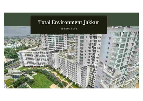 Total Environment Jakkur: Prime Investment in Bangalore