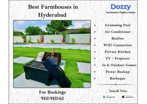 Luxury Farmhouse for Couples in Hyderabad