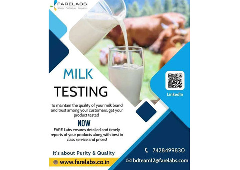 The Milk and Dairy Products Testing Laboratory is known as FARE LABS