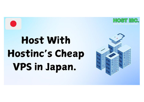 Host With Hostinc’s Cheap VPS in Japan.