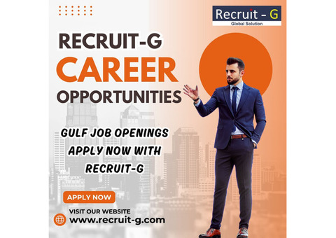 Gulf Job Openings Apply Now With Recruit-G