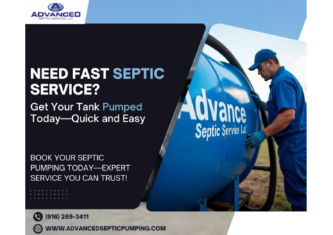 Need Fast Septic Service?: Get Your Tank Pumped Today—Quick and Easy!