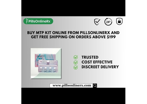 Buy MTP Kit Online From PillsOnlinerx and Get Free Shipping