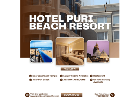 Low Price Hotel in Puri - Hotel Puri Beach Resort