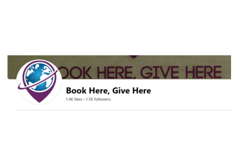 Book Here, Give Here