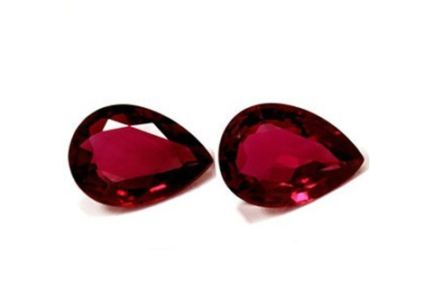 Shop Our Stunning 1.58 cttw. Pear Cut Loose Gemstones Ruby Today!