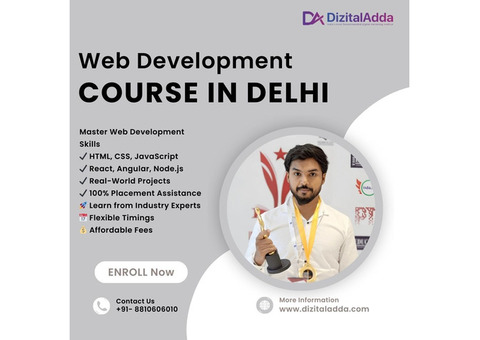 Learn Web Development in Delhi – Expert-Led Course