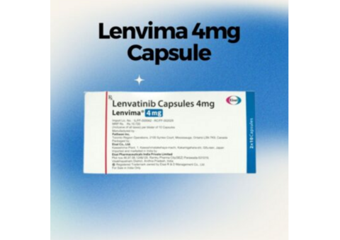 Buy Lenvima 4mg at the Best Price from Gandhi Medicos