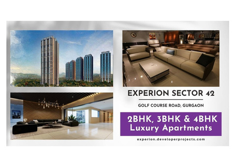 Experion Sector 42 Gurgaon - A Rare Choice for an Extraordinary Life