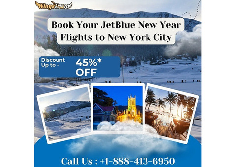 +1-888-413-6950 Book Your JetBlue New Year Flights to New York City