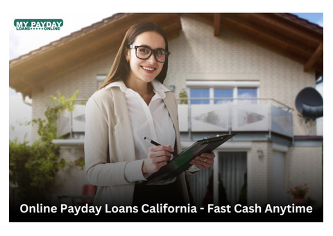 Online Payday Loans California - Easy Approval, Fast Funding