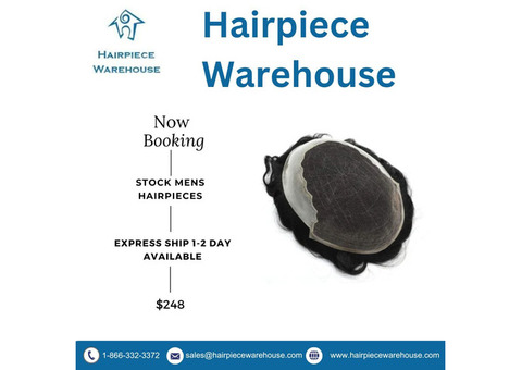 Shop High-Quality Hair Systems for Men at Hairpiece Warehouse