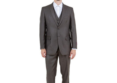 Classic and Contemporary Men's Sharkskin Suits at Contempo Suits