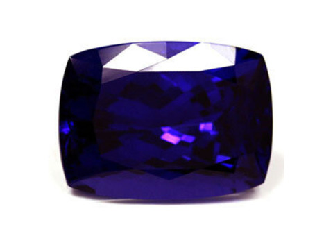 GIA 49.51 ct Tanzanite Gem - Cushion Perfection