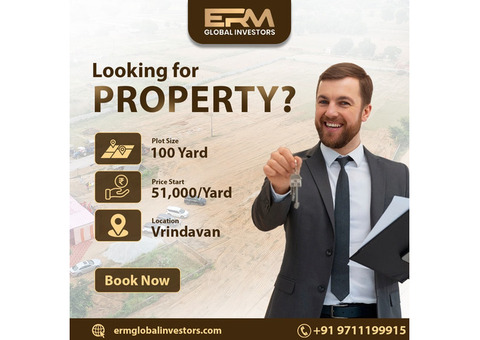 Low-Cost Plot in Vrindavan: Yard Starting from ₹51,000!