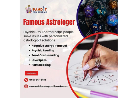 World Famous psychic reader | Best Astrologer in New Jersey