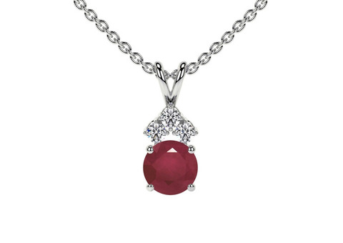 A Unique Ruby Pendant Necklace Designs